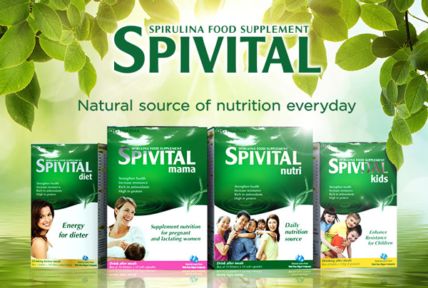 Spivital Spirulina Supplement