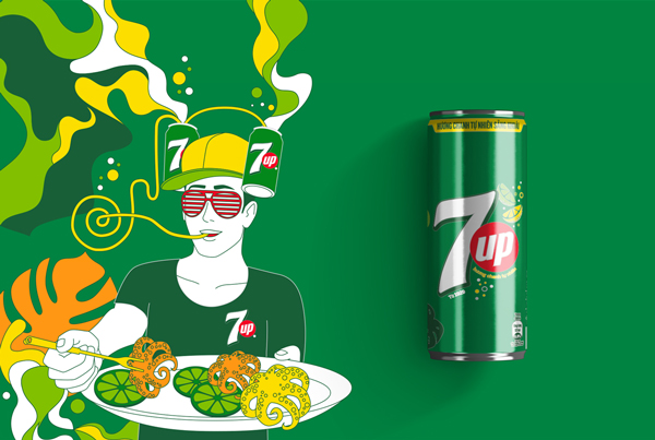 7UP 2018 Summer Series Cans